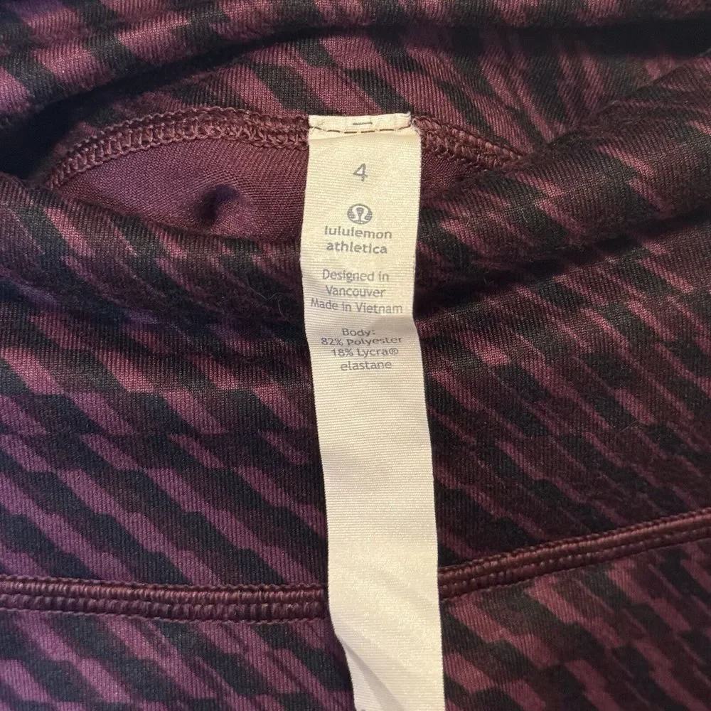 Lululemon Align Womens Size‎ 6 Purple Stretch Tight Leggings